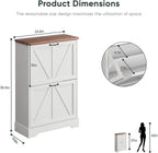 Shoe Cabinet Storage for Entryway with 2 Flip