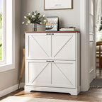 Shoe Cabinet Storage for Entryway with 2 Flip
