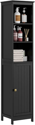 Narrow Tall Bathroom Storage Cabinet