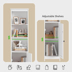 Narrow Tall Bathroom Storage Cabinet