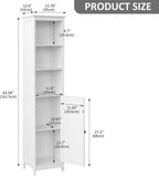 Narrow Tall Bathroom Storage Cabinet