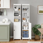 Narrow Tall Bathroom Storage Cabinet