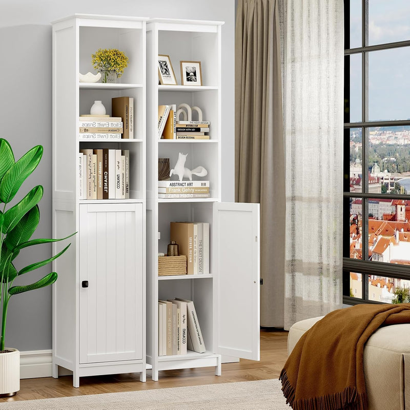Narrow Tall Bathroom Storage Cabinet