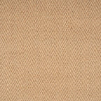 Cotton Border Herringbone Jute Runner Rug Non Slip