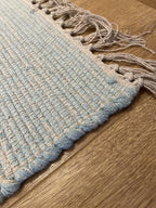 Natural Hush Soft Cotton Rug in Muted Hand