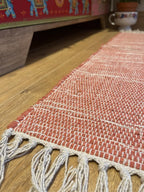 Natural Hush Soft Cotton Rug in Muted Hand