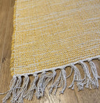 Natural Hush Soft Cotton Rug in Muted Hand