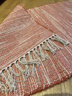 Natural Hush Soft Cotton Rug in Muted Hand