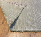 Natural Hush Soft Cotton Rug in Muted Hand