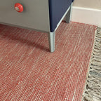 Natural Hush Soft Cotton Rug in Muted Hand