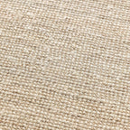 Natural Jute Curly Rug Rustic and Bohemian Style