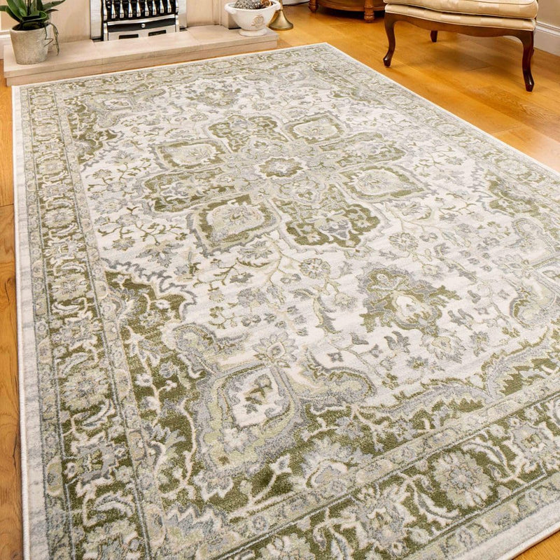 Nature Foliage Colour Rugs Soft Finish Floral Classical
