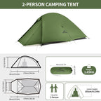 Naturehike Cloud Up 2 Tent Man Lightweight Camping