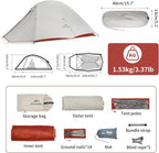 Naturehike Cloud Up 2 Tent Man Lightweight Camping