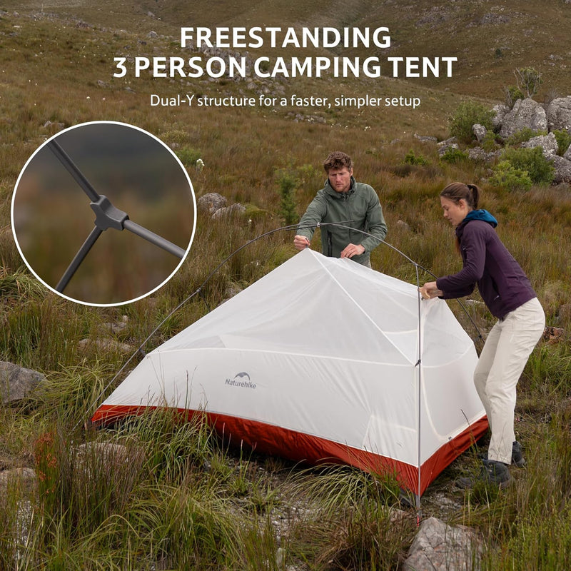 Cloud Up Ultralight Camping Tent Backpacking
