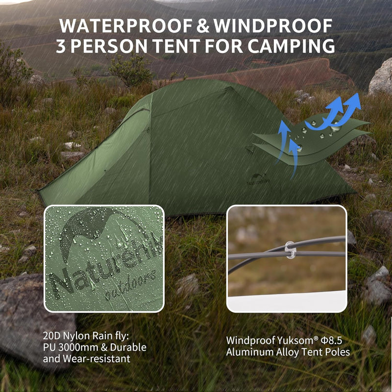 Cloud Up Ultralight Camping Tent Backpacking