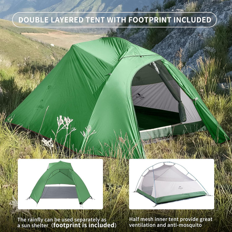 Cloud Up Ultralight Camping Tent Backpacking