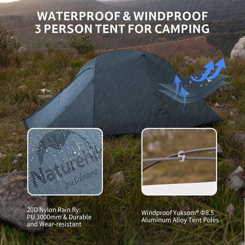 Cloud Up Ultralight Camping Tent Backpacking