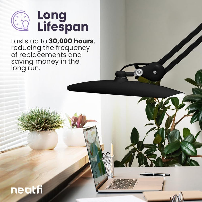 Xl Lumens 24W LED Desk Lamp 4-Level Dimmable