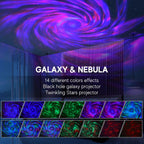 Nebula Starry Galaxy Projector for Room Home Bedroom