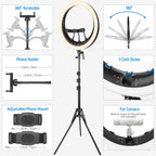 Neewer Ring Light 19 Inch with Tripod Stand