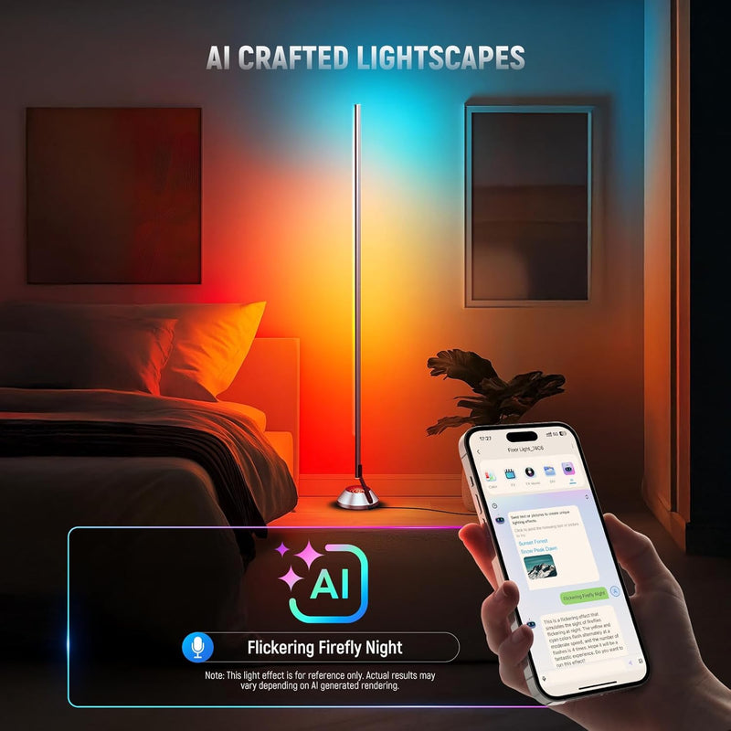 Smart RGB Ic W Floor Lamp 1500lm LED