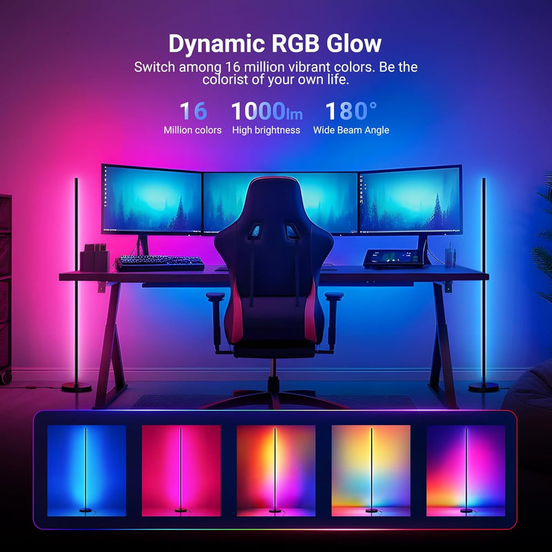 Smart RGB Ic W Floor Lamp 1500lm LED