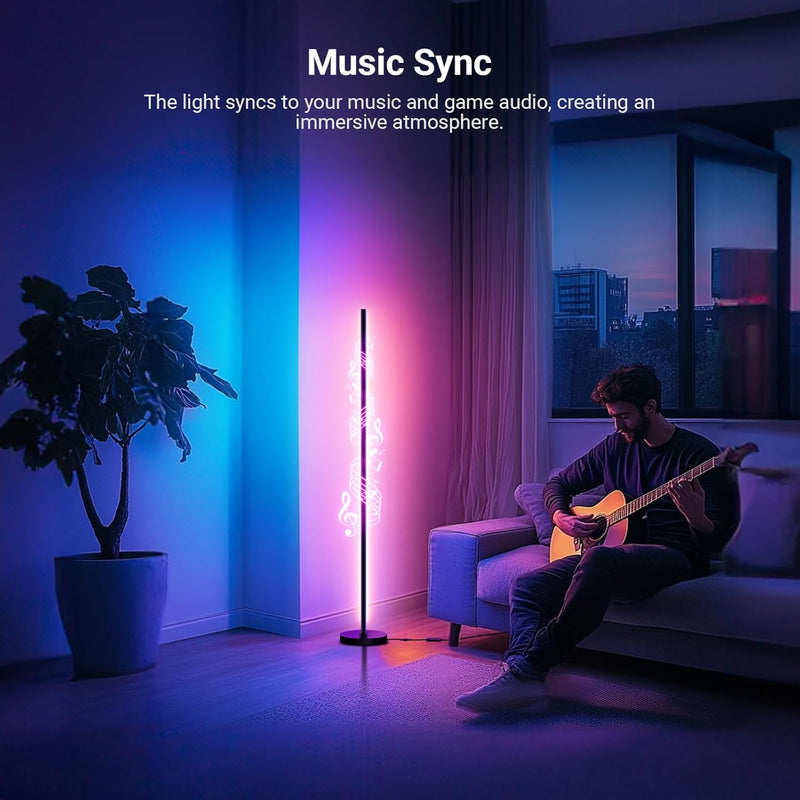 Smart RGB Ic W Floor Lamp 1500lm LED