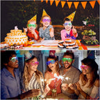 Neon Color Shutter Shades Glasses for Kids Plastic