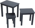 Nest of Table Set 3 Tables Side End