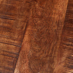 Nesting Tables Round Mango Wood Side Industrial Design (Set of 3)