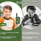 Nestling Walkie Talkies Upgraded Version Camouflage Exterior 8 (3 Pack)