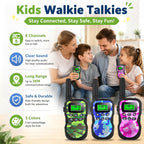 Nestling Walkie Talkies Upgraded Version Camouflage Exterior 8 (3 Pack)