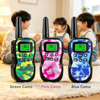 Nestling Walkie Talkies Upgraded Version Camouflage Exterior 8 (3 Pack)