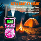 Nestling Walkie Talkies Upgraded Version Camouflage Exterior 8 (3 Pack)