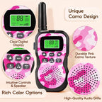 Nestling Walkie Talkies Upgraded Version Camouflage Exterior 8 (3 Pack)