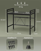 Netel Expandable Microwave Shelf 5 Tier Kitchen Storage