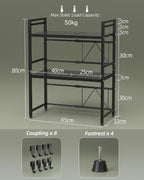 Netel Expandable Microwave Shelf 5 Tier Kitchen Storage