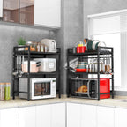 Netel Expandable Microwave Shelf 5 Tier Kitchen Storage
