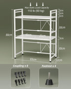Netel Expandable Microwave Shelf 5 Tier Kitchen Storage