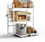 Netel Expandable Microwave Shelf 5 Tier Kitchen Storage