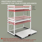 Netel Expandable Microwave Shelf 5 Tier Kitchen Storage