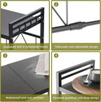 Netel Expandable Microwave Shelf 5 Tier Kitchen Storage