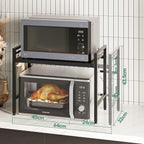 Netel Expandable Microwave Shelf 5 Tier Kitchen Storage
