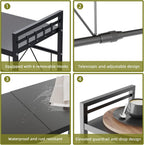 Netel Expandable Microwave Shelf 5 Tier Kitchen Storage