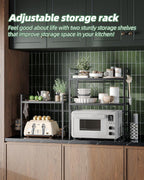 Netel Expandable Microwave Shelf 5 Tier Kitchen Storage