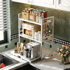 Netel Expandable Microwave Shelf 5 Tier Kitchen Storage