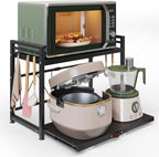 Netel Expandable Microwave Shelf 5 Tier Kitchen Storage