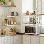 Netel Expandable Microwave Shelf 5 Tier Kitchen Storage