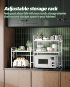 Netel Expandable Microwave Shelf 5 Tier Kitchen Storage